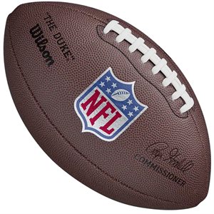 Ballon de football réplique du NFL Duke, cuir composite